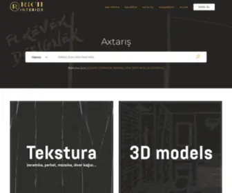 Richinterior3D.com(Ana səhifə) Screenshot