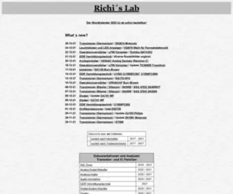 Richis-Lab.de(Richi´s) Screenshot