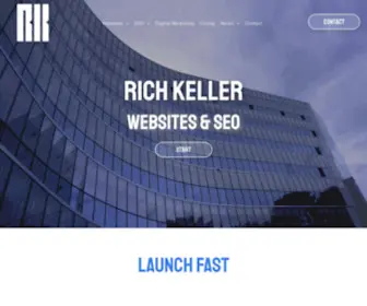 Richkeller.com(Succeed Online with Rich Keller) Screenshot