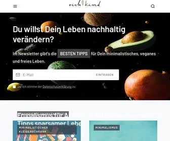 Richkind.de(Minimalistisch) Screenshot