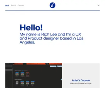 Richleedesigned.com(Rich Lee UX) Screenshot