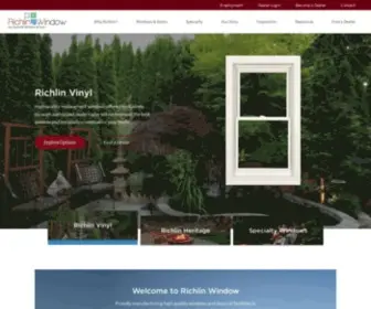 Richlinwindow.com(Quality Windows and Doors) Screenshot