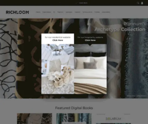 Richloomfabrics.com(Richloomfabrics) Screenshot