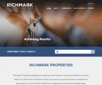 Richmarkproperties.com(Richmarkproperties) Screenshot