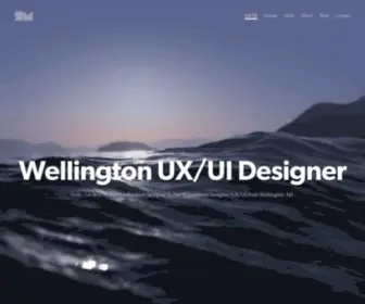 Richmcnabb.com(UX/UI Wellington) Screenshot