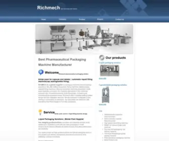 Richmechids.com(Pharmaceutical blister packaging) Screenshot