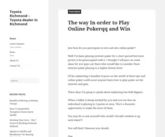 Richmond-Toyota.com(Richmond Toyota) Screenshot