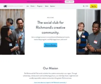 Richmondadclub.com(Richmond Ad Club) Screenshot