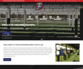 Richmondborogunclub.com(Gun Ranges & Classes) Screenshot