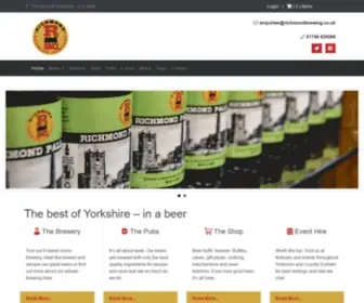 Richmondbrewing.co.uk(Richmond Brewing Company) Screenshot