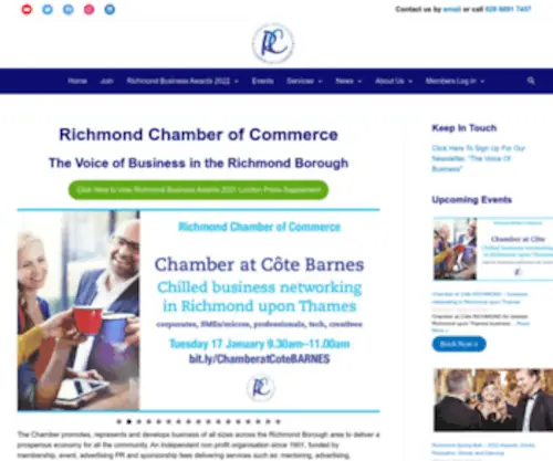 Richmondchamberofcommerce.co.uk(Richmond Chamber of Commerce) Screenshot
