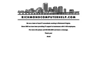 Richmondcomputerhelp.com(Richmond Virginia Information Technology Consultants) Screenshot