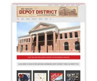 Richmonddepotdistrict.com(Richmond Depot District) Screenshot