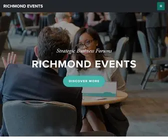 Richmondevents.com(Richmond Events) Screenshot