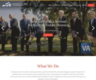 Richmondfisherhouse.org(Richmond Fisher House and Foundation) Screenshot