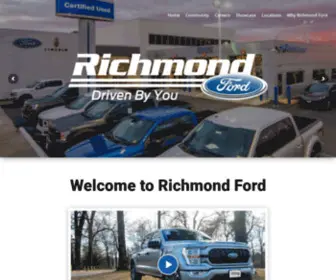 Richmondford.com(Richmond Ford Lincoln) Screenshot