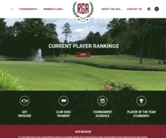 Richmondgolf.net(Richmond Golf Association (RGA)) Screenshot