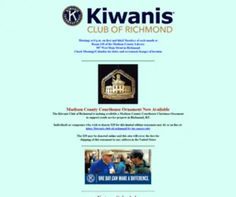 Richmondkiwanis.info(Richmondkiwanis info) Screenshot