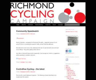 Richmondlcc.co.uk(Richmond Cycling Campaign) Screenshot