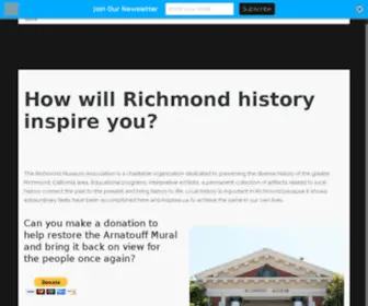 Richmondmuseumofhistory.org(Richmond Museum of History in Richmond) Screenshot