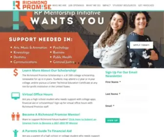 Richmondpromise.org(The Richmond Promise) Screenshot