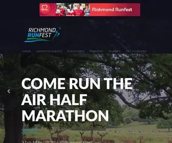 Richmondrunfest.co.uk(Richmond Running Festival) Screenshot