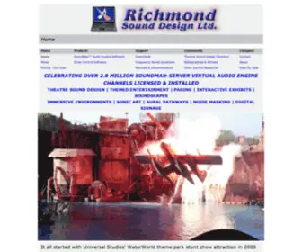 Richmondsounddesign.com(Richmond Sound Design) Screenshot