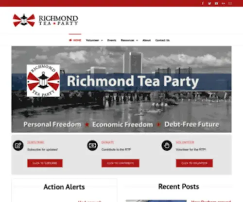 Richmondteaparty.com(Richmond Tea Party) Screenshot