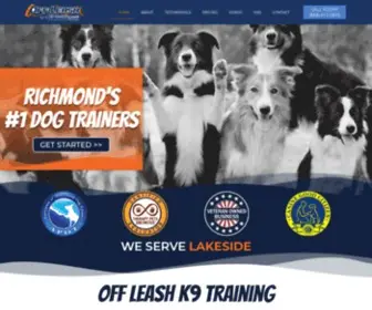 Richmondvadogtraining.com(Dog training in Richmond Virginia) Screenshot