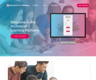 Richmondvle.com(Richmond Learning Platform) Screenshot