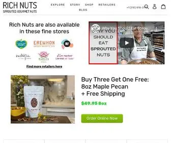 Richnuts.com(Rich Nuts) Screenshot
