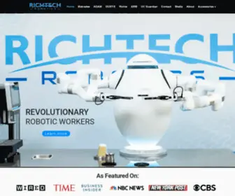 Richtechrobotics.com(Richtech Robotics) Screenshot