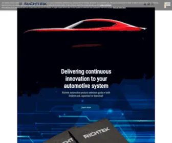 Richtek.com(Richtek technology corporation) Screenshot