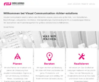 Richter-Solutions.com(Außenwerbung) Screenshot