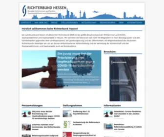 Richterbund-Hessen.de(Berufsverband der Richterinnen und Richter) Screenshot