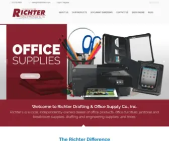 Richteronline.com(Richter Total Office Serving Southeastern PA) Screenshot