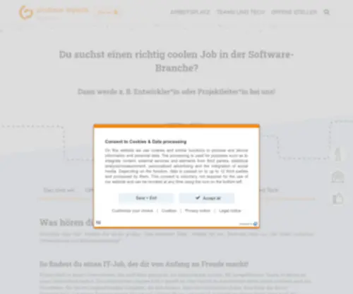 Richtig-Coole-Jobs.de(Pirobase imperia GmbH) Screenshot