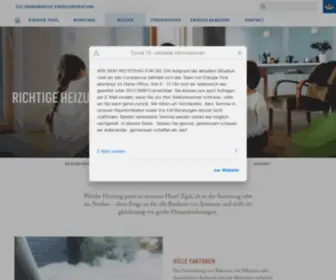Richtigheizen.tirol(Energie Tirol Energieberatung) Screenshot