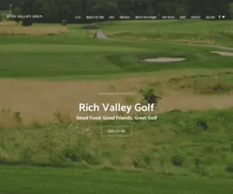 Richvalleygolf.net(Rich Valley Golf Course) Screenshot