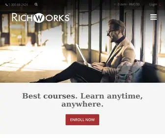 Richworksacademy.com(Result Matters) Screenshot