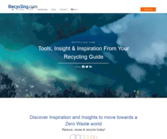 Riciclaggio.com(The Best Recycling & Zero Waste Tools) Screenshot