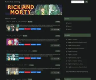 Rick-ET-Morty-Streaming.com(Rick et Morty Streaming) Screenshot