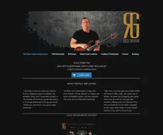 Rick-Graham.co.uk(Official website of UK Guitarist Rick Graham) Screenshot