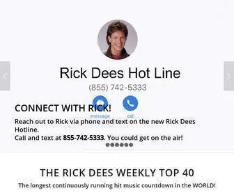 Rick.com(Official home of Rick Dees) Screenshot