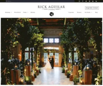 Rickaguilar.com(Chicago Wedding Photographer) Screenshot