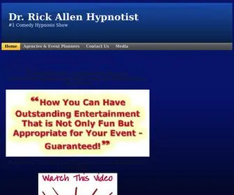 Rickallenhypnotist.com(Rick Allen Hypnotist) Screenshot