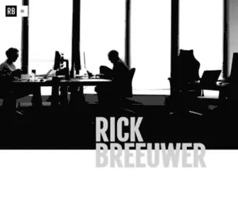 Rickbreeuwer.nl(Rick Breeuwer) Screenshot