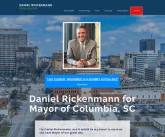 Rickenmannformayor.com(Rickenmann for Mayor) Screenshot