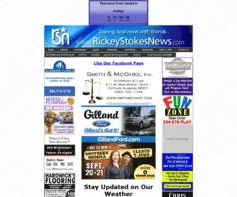 Rickeystokesnews.com(Sharing Local News With Friends) Screenshot