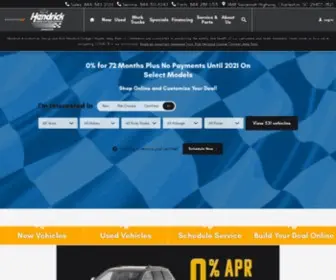 Rickhendrickdodge.com(Rick Hendrick Dodge Chrysler Jeep Ram in Charleston) Screenshot